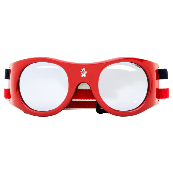 Moncler ML0051 Band Ski Goggles 68C Red - Picture 2 of 3